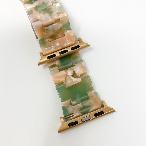 Apple Watch Band in Green and Pink - Picture 4 of 7